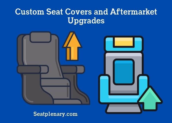 custom seat covers and aftermarket upgrades