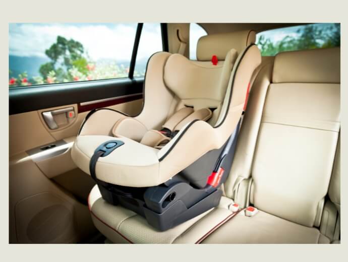 safety regulations for display car seats