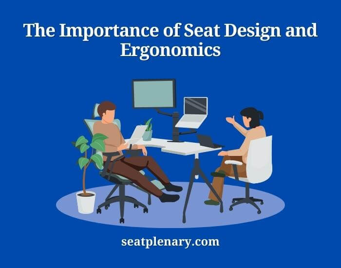 the importance of seat design and ergonomics