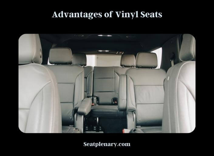 advantages of vinyl seats