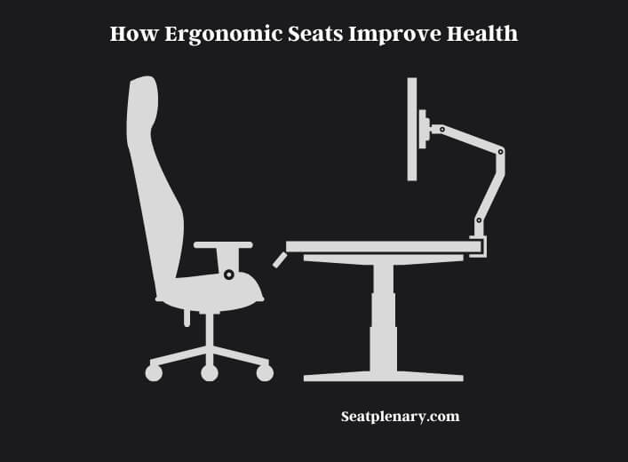 how ergonomic seats improve health