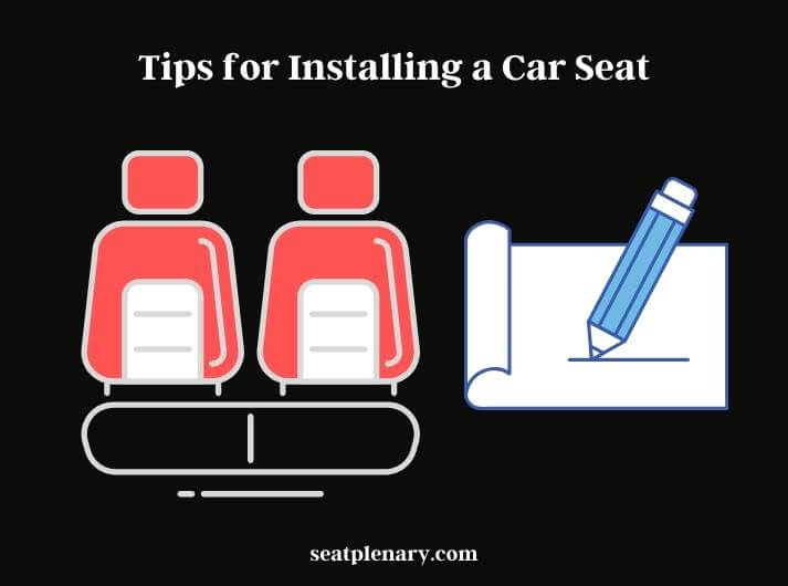 Car Seat Installation Methods Tips And Tricks Seat Plenary