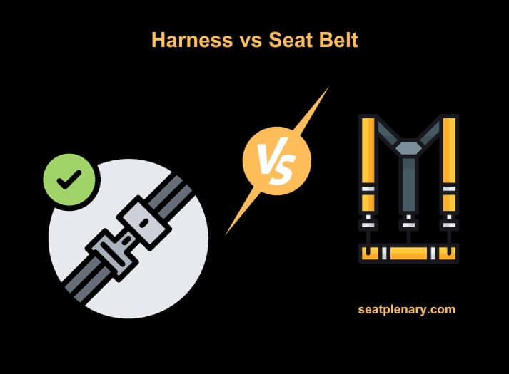 harness vs seat belt