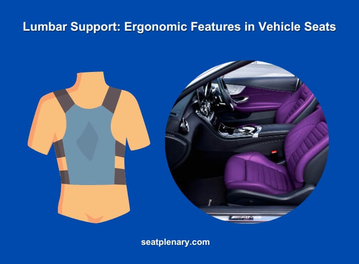lumbar support ergonomic features in vehicle seats