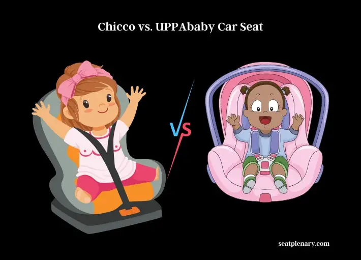 chicco vs. uppababy car seat