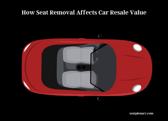 how seat removal affects car resale value
