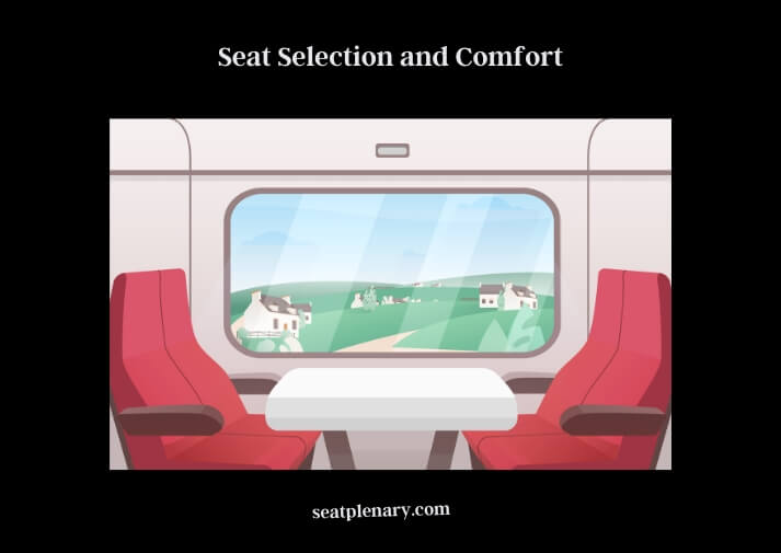 seat selection and comfort