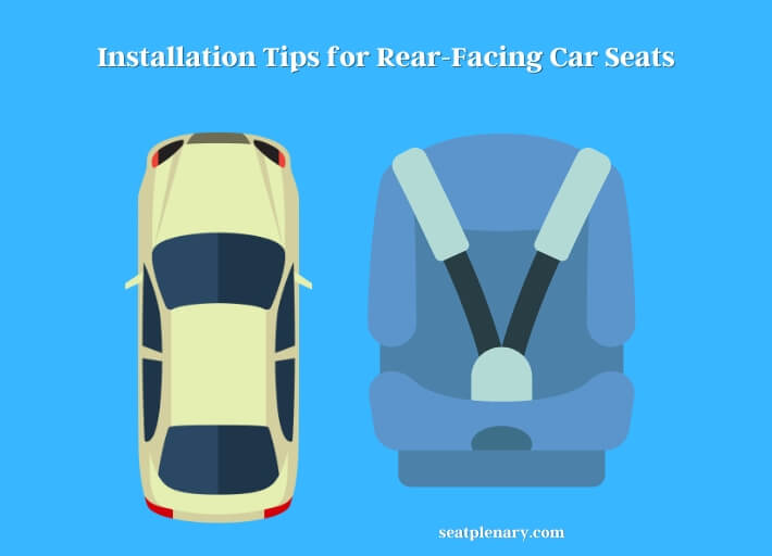 installation tips for rear-facing car seats