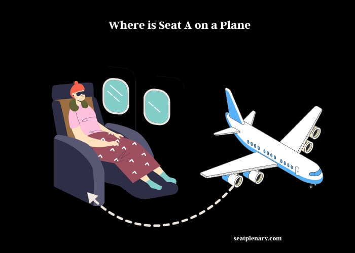 where is seat a on a plane