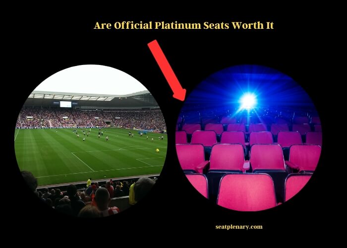 are official platinum seats worth it