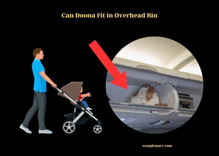 can doona fit in overhead bin