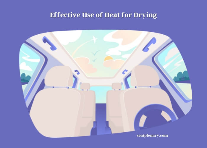 effective use of heat for drying