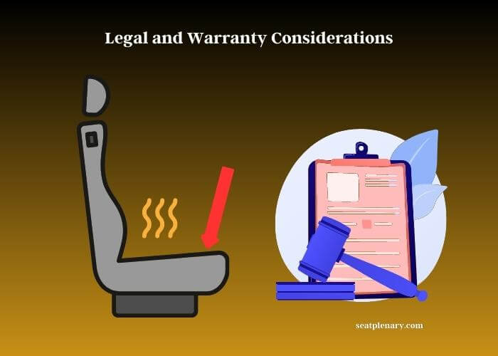 legal and warranty considerations