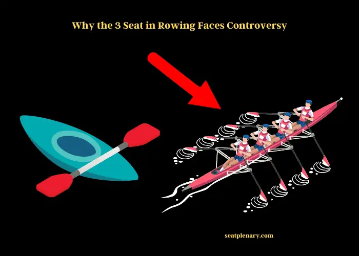 why the 3 seat in rowing faces controversy
