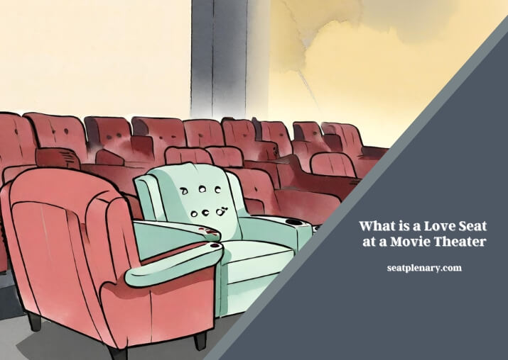 what is a love seat at a movie theater