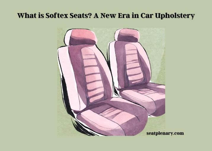 what is softex seats a new era in car upholstery