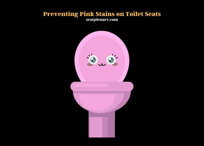 Why Is My Toilet Seat Turning Pink Seat Plenary