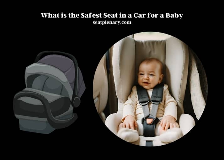 what is the safest seat in a car for a baby