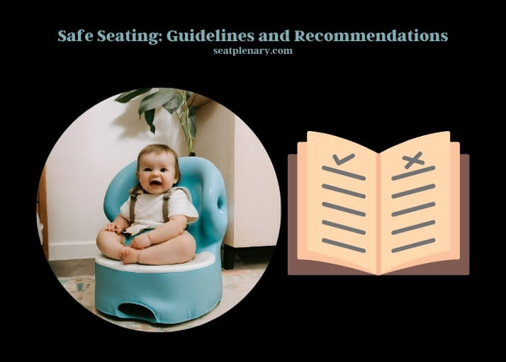 safe seating guidelines and recommendations